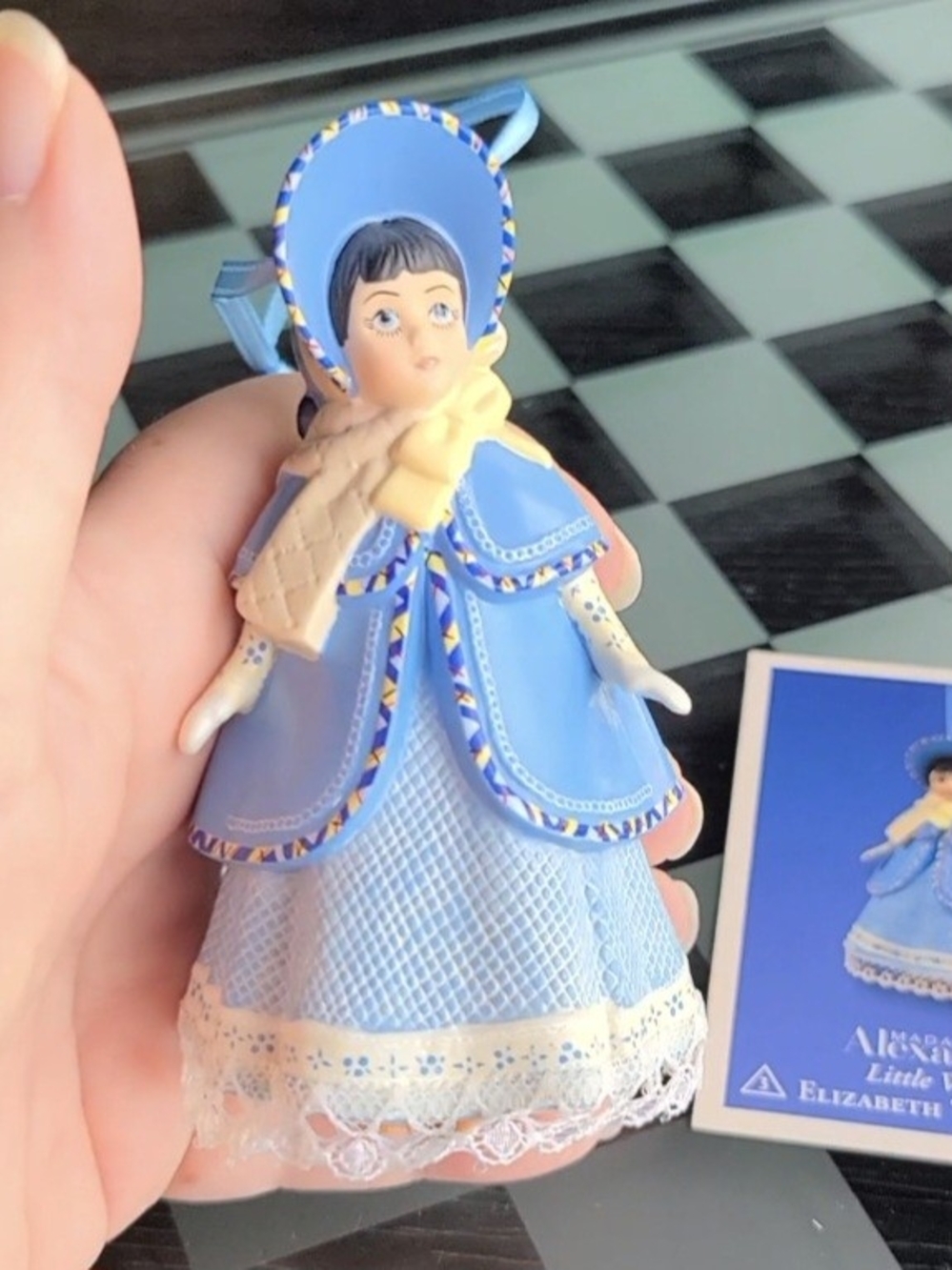 Alexander Doll Company Elizabeth “Betty” March, Little Women Blue Collector Doll